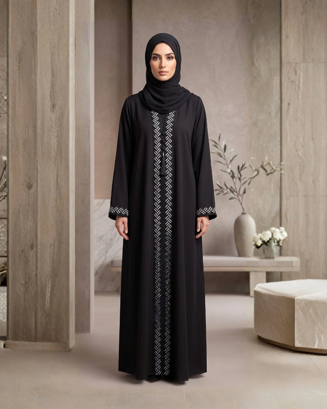 ABEER- Premium Nida Abaya