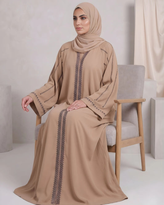 Minahil - Premium Nida Abaya