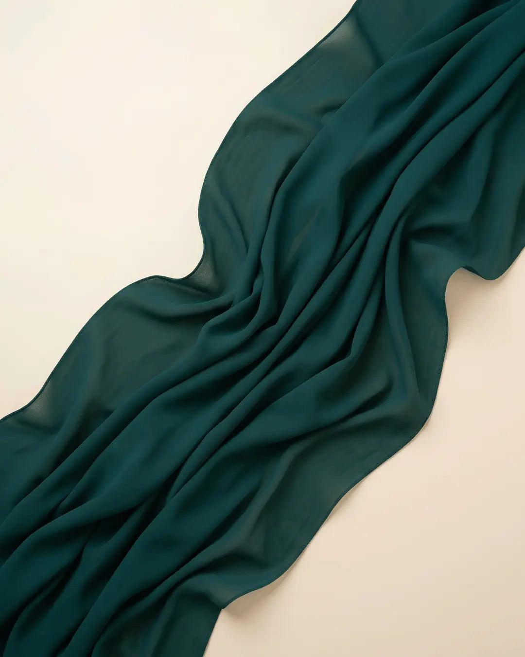 Bottle Green - Chiffon