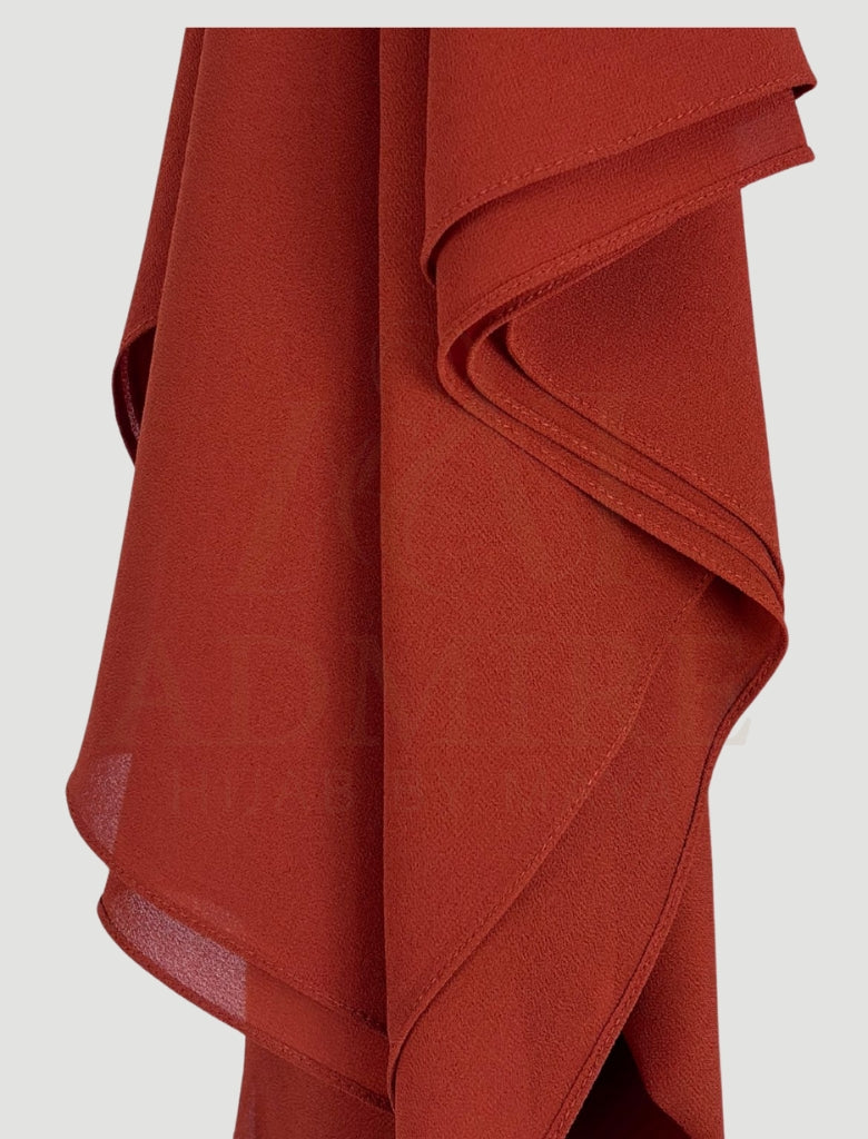 Burnt Orange - Georgette