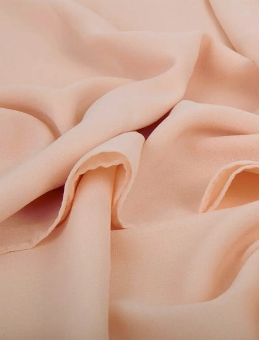 the Chiffon Georgette scarf, expertly crafted to blend versatility with refined elegance.