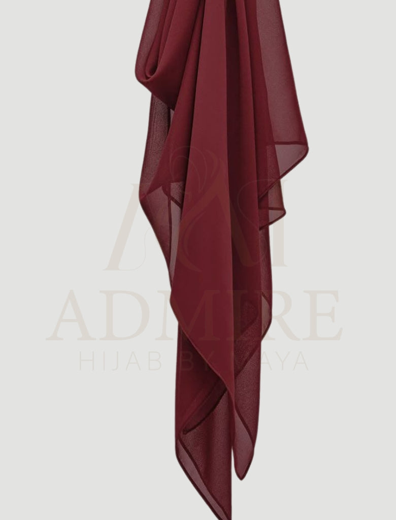 Maroon - Georgette