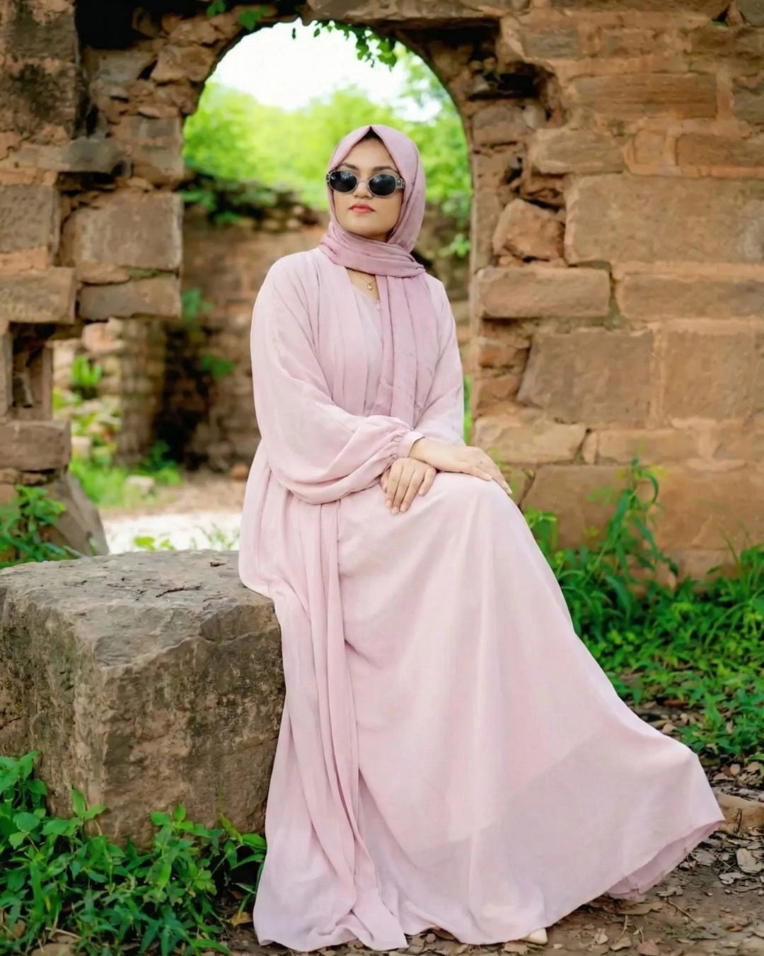 MALISA Double Layer Zoom Abaya