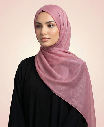 Magenta- Shimmer Chiffon