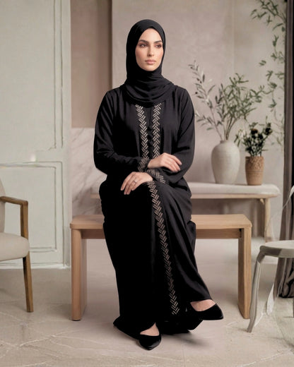 ABEER- Premium Nida Abaya