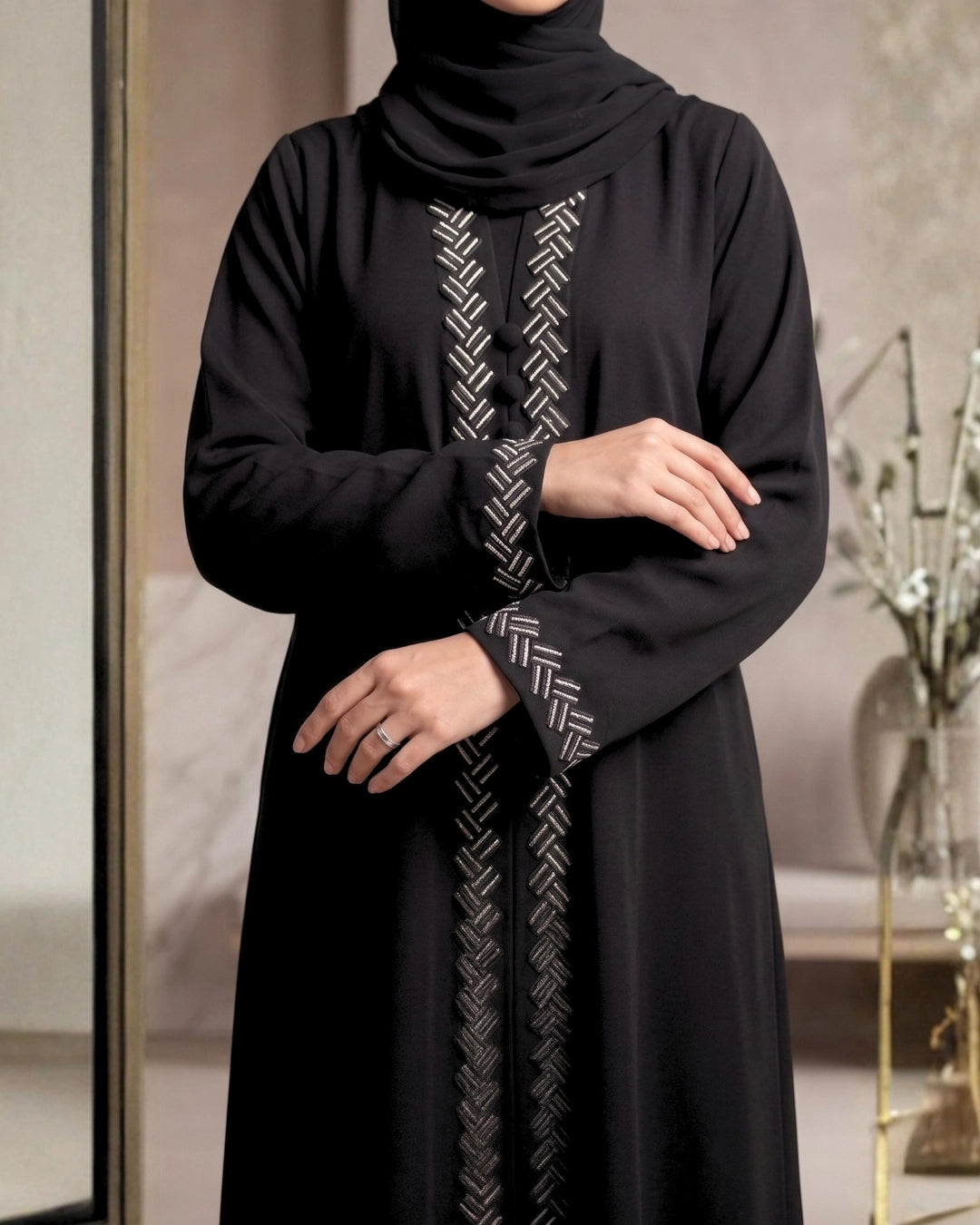 ABEER- Premium Nida Abaya