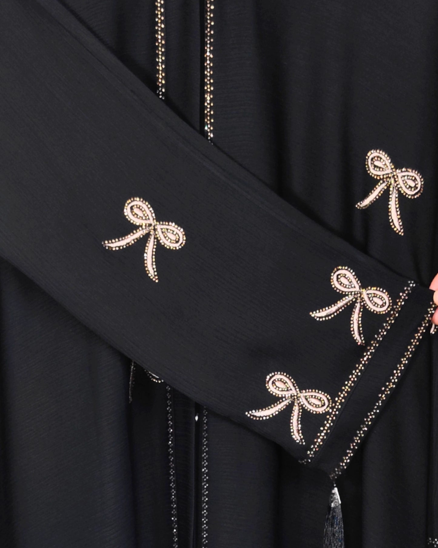 ZUNAIRA - Bow Zoom Abaya