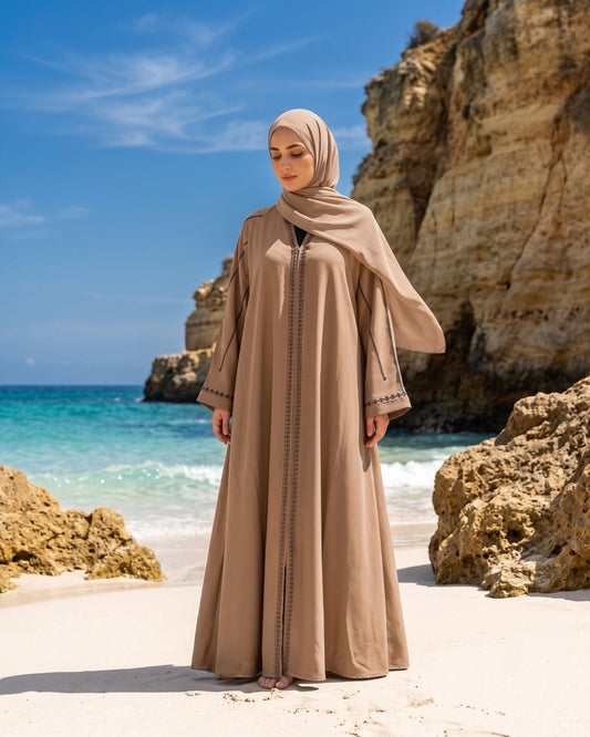 MINAHIL - Premium Nida Abaya