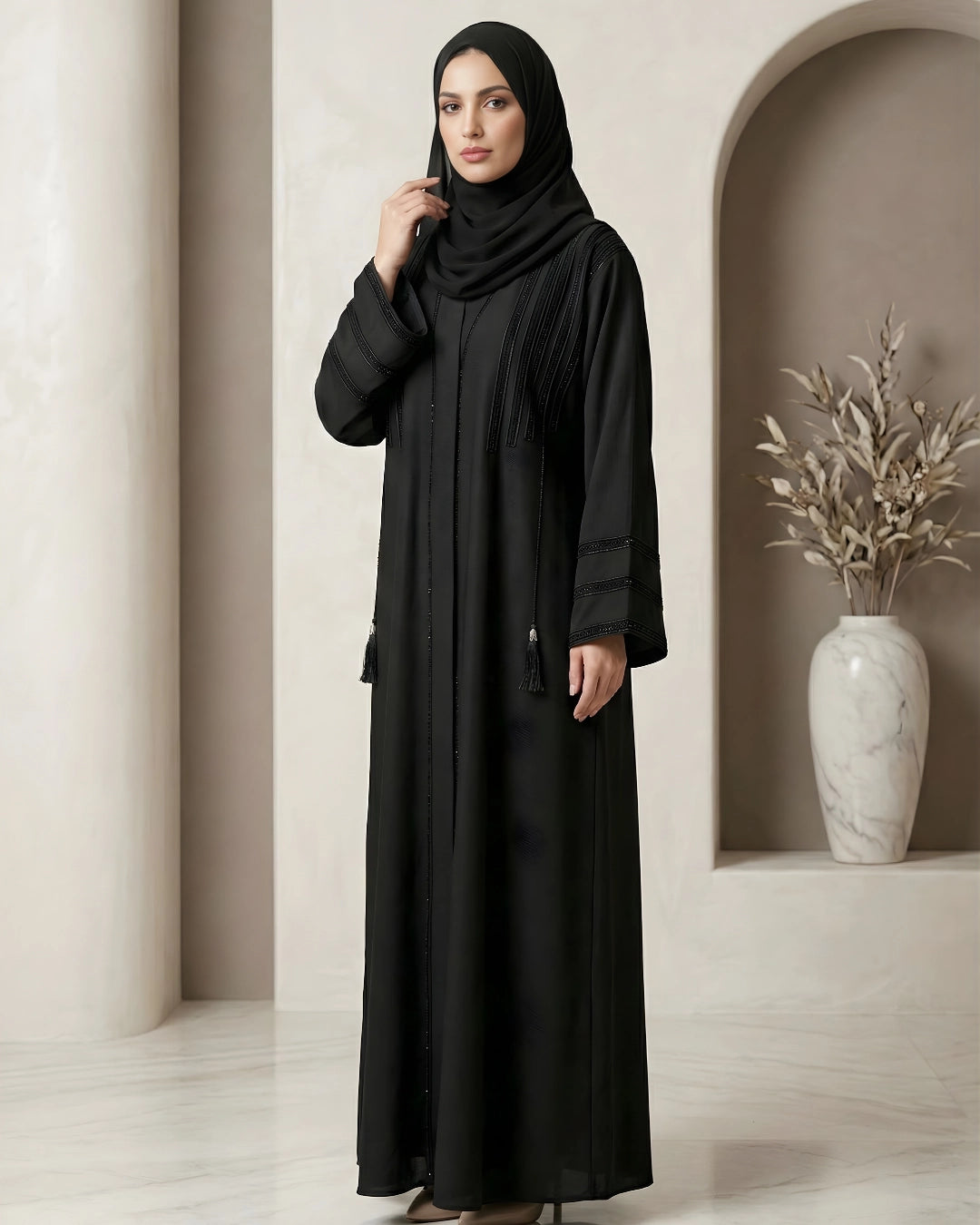FATIMA- Premium Nida Abaya