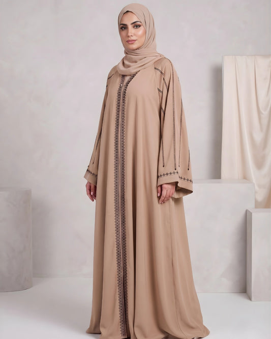 Minahil - Premium Nida Abaya