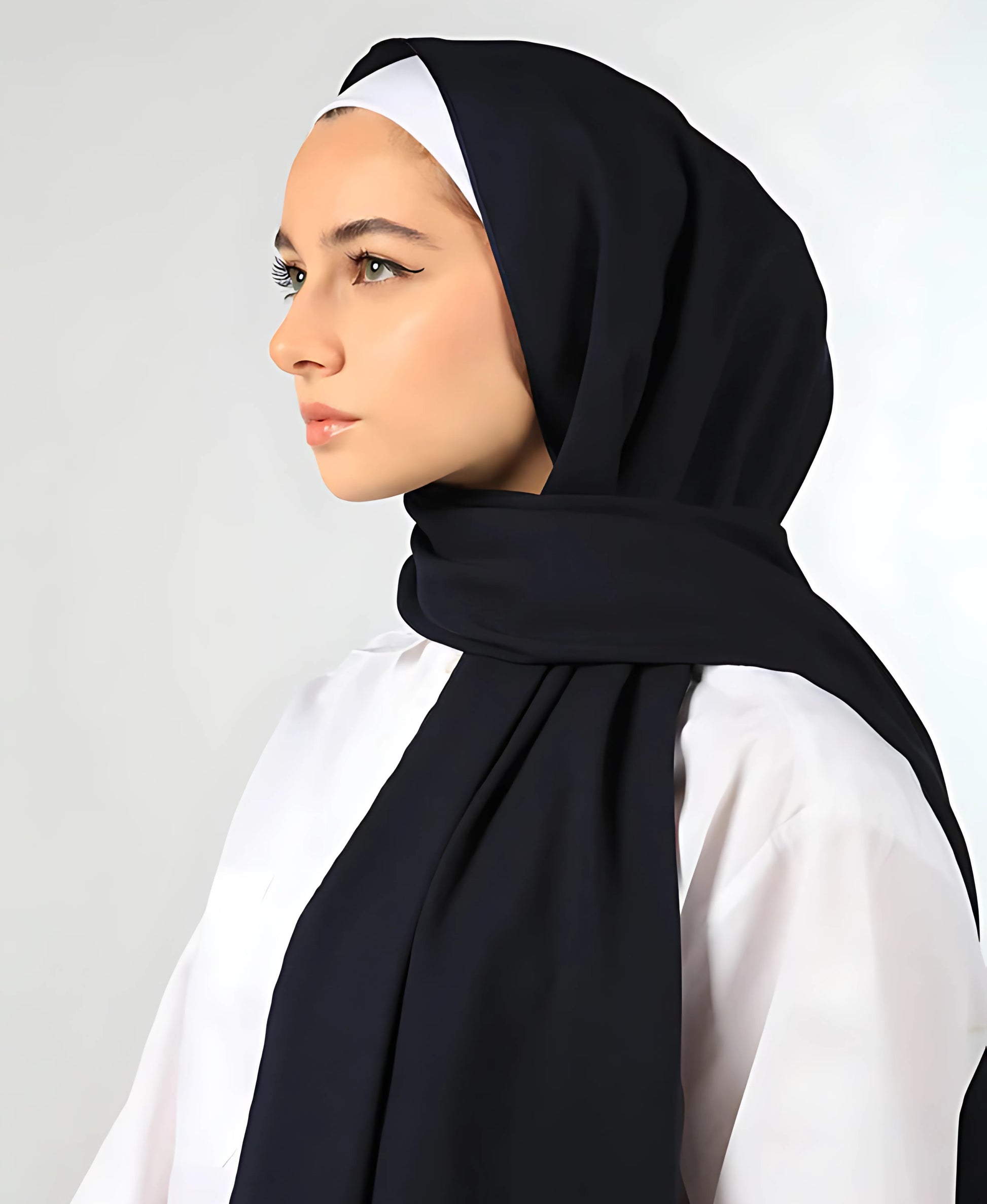 Soft matte silk with a smooth, non-shiny finish