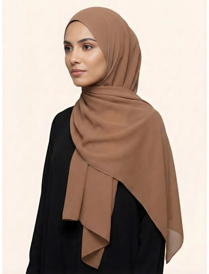 Tan - Georgette
