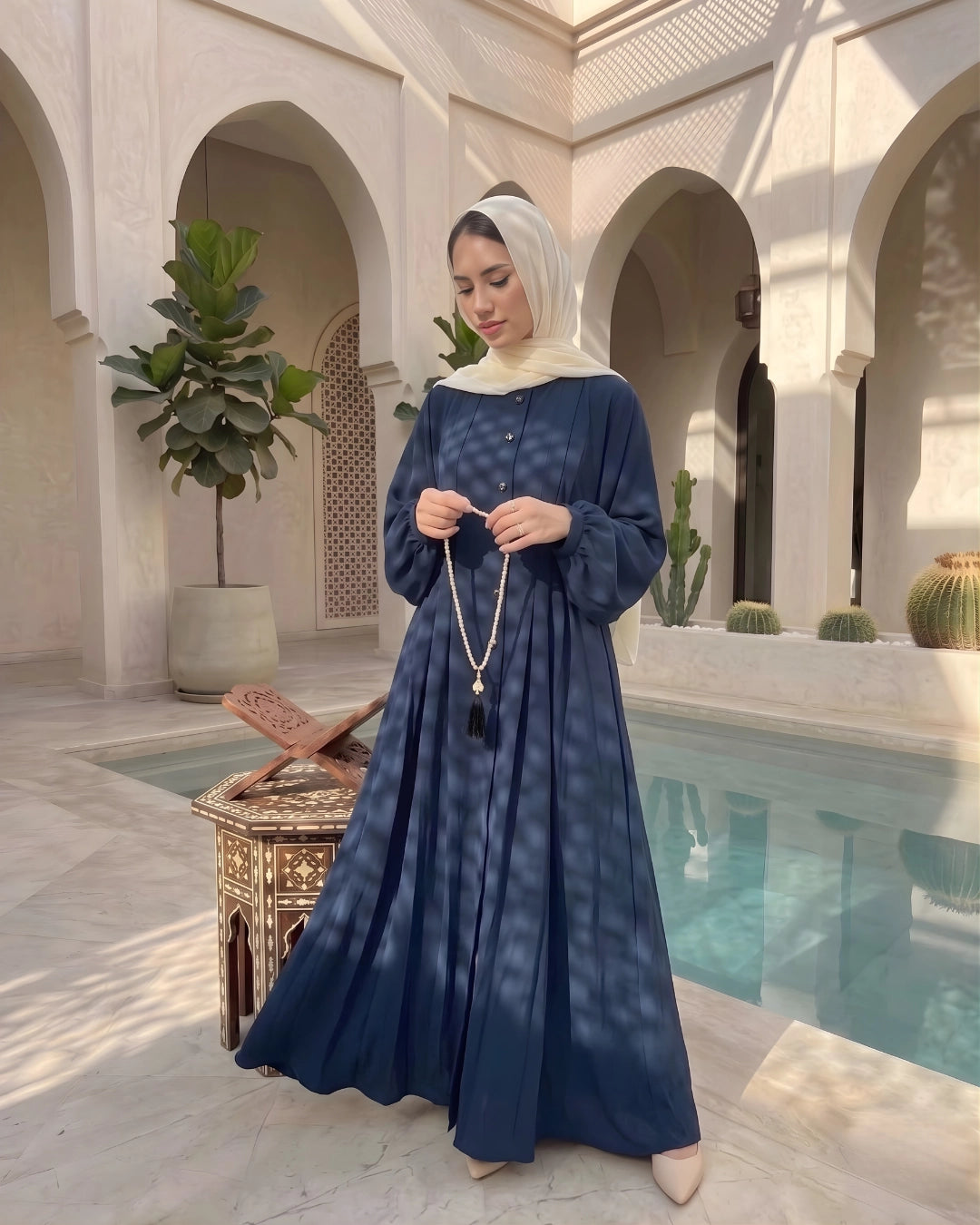 NIMRAH - Double Layer Zoom Abaya