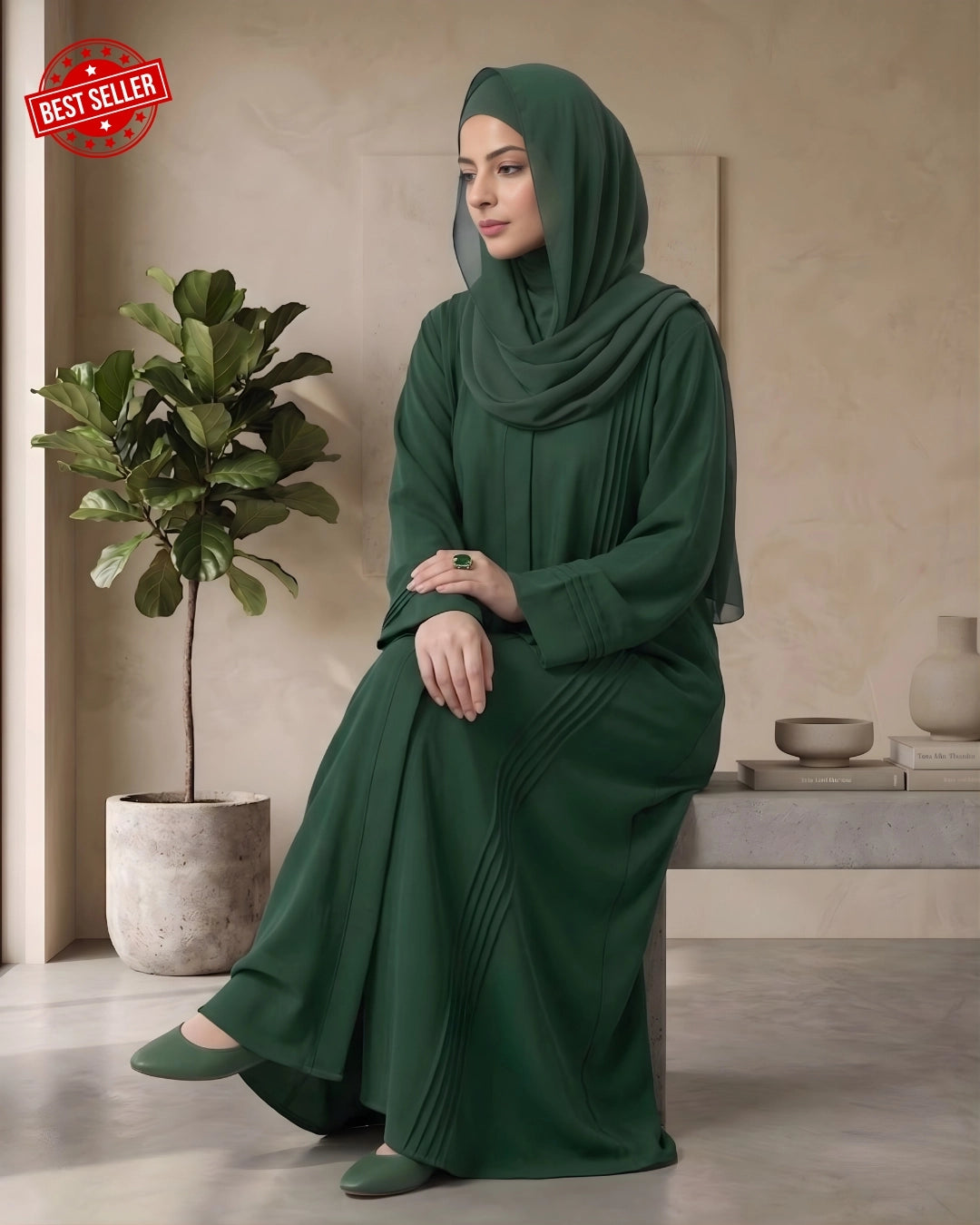 ESHAL - Premium Zoom Abaya