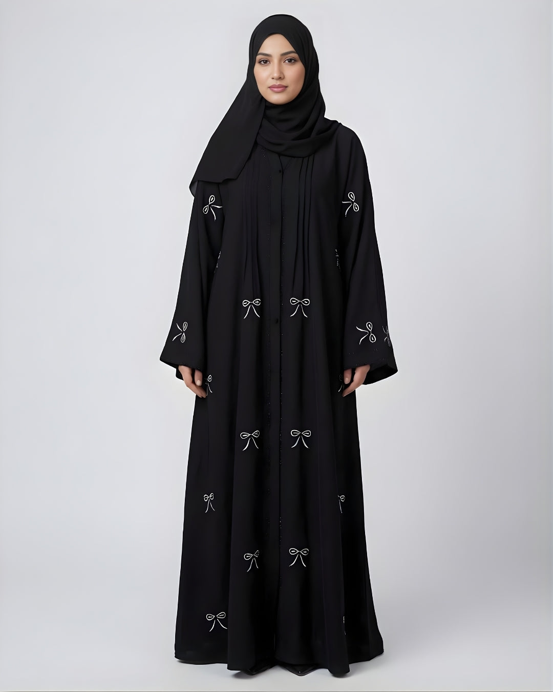 ZUNAIRA - Bow Zoom Abaya