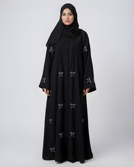 ZUNAIRA - Bow Zoom Abaya