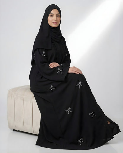 ZUNAIRA - Bow Zoom Abaya