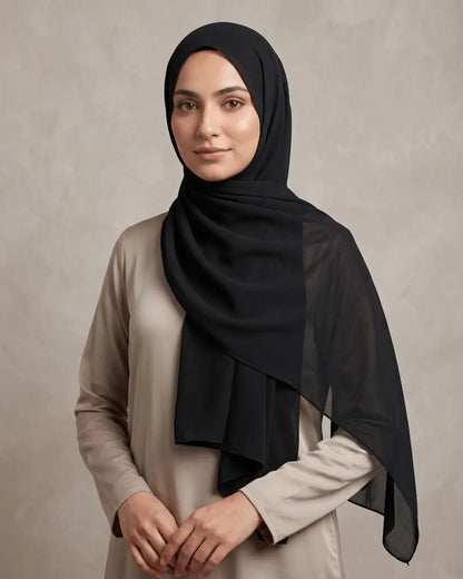 Black - Chiffon
