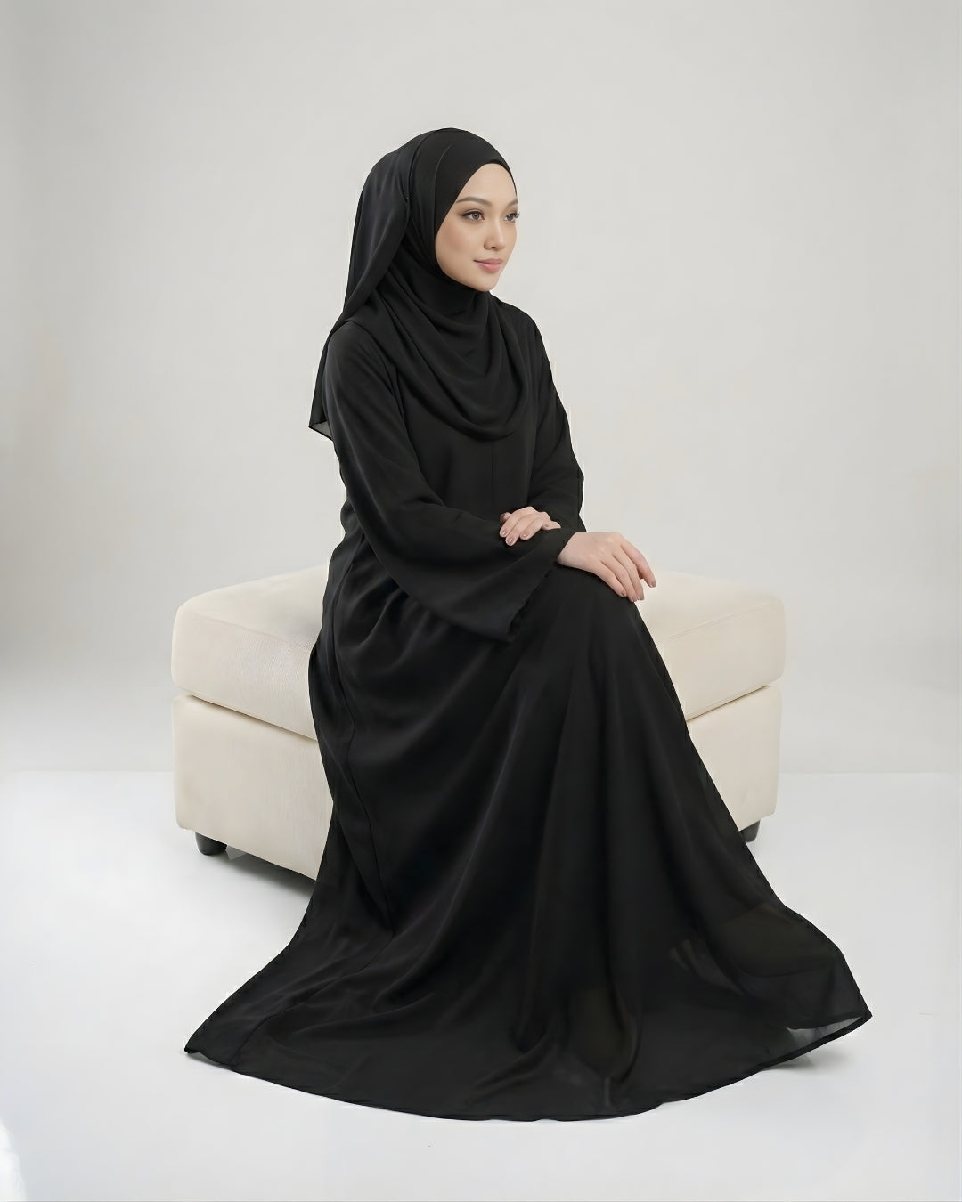 WAJIHA - Premium Nida Abaya