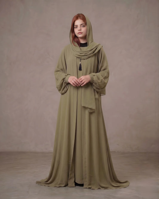 WARDA - Double Layer Zoom Abaya