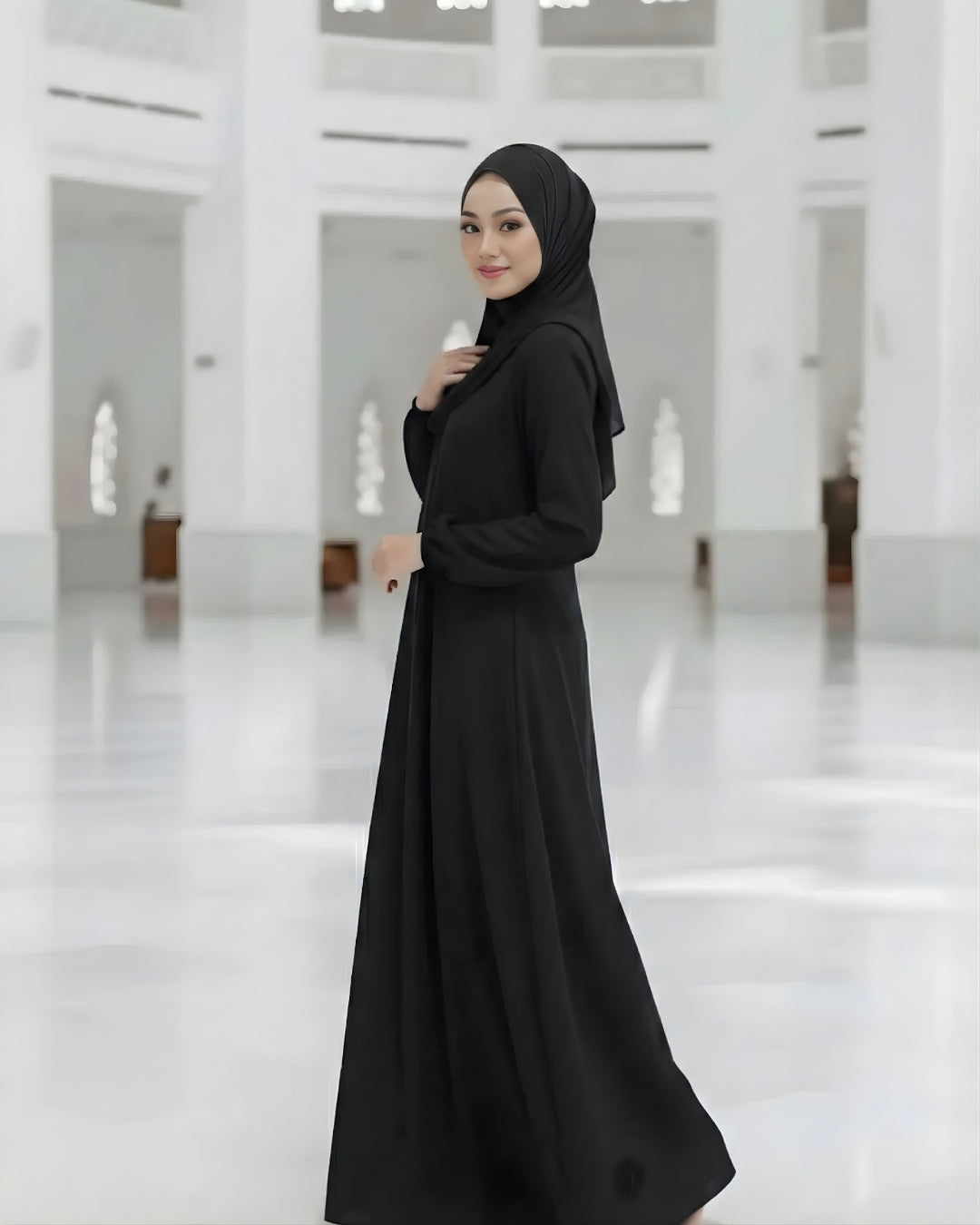 WAJIHA - Premium Nida Abaya
