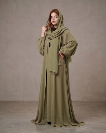 WARDA - Double Layer Zoom Abaya