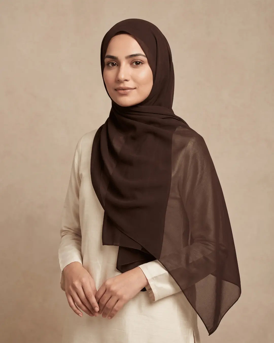 Chocolate Brown - Chiffon