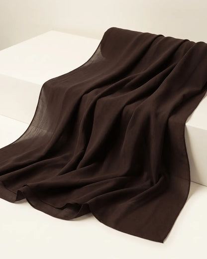 Chocolate Brown - Chiffon
