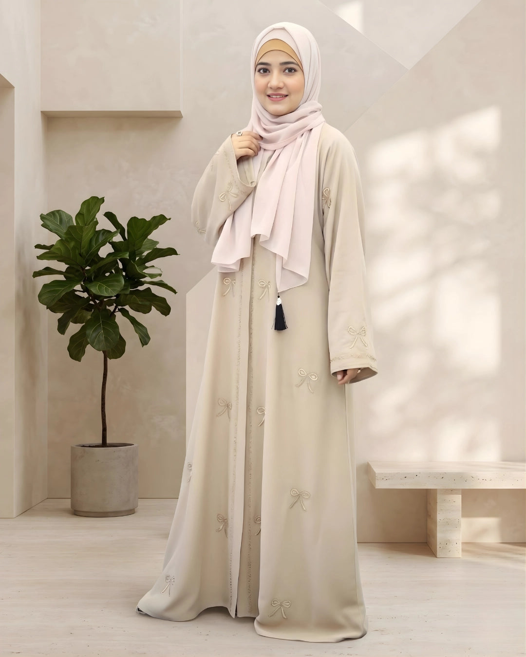 ANAYA - Premium Zoom Bow Abaya