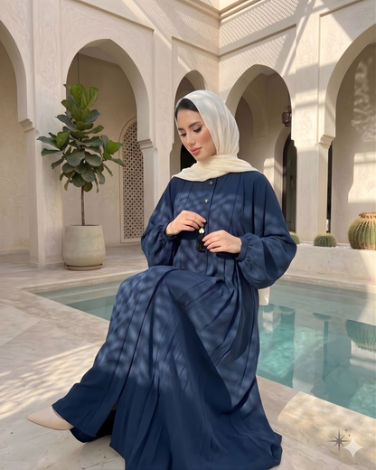 NIMRAH - Double Layer Zoom Abaya