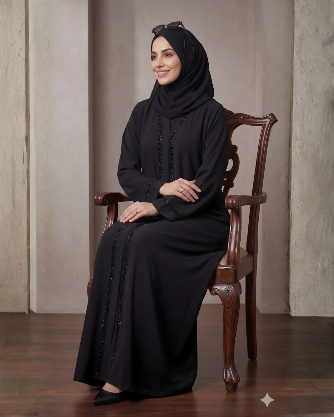 KHAWLA - Premium Nida Abaya
