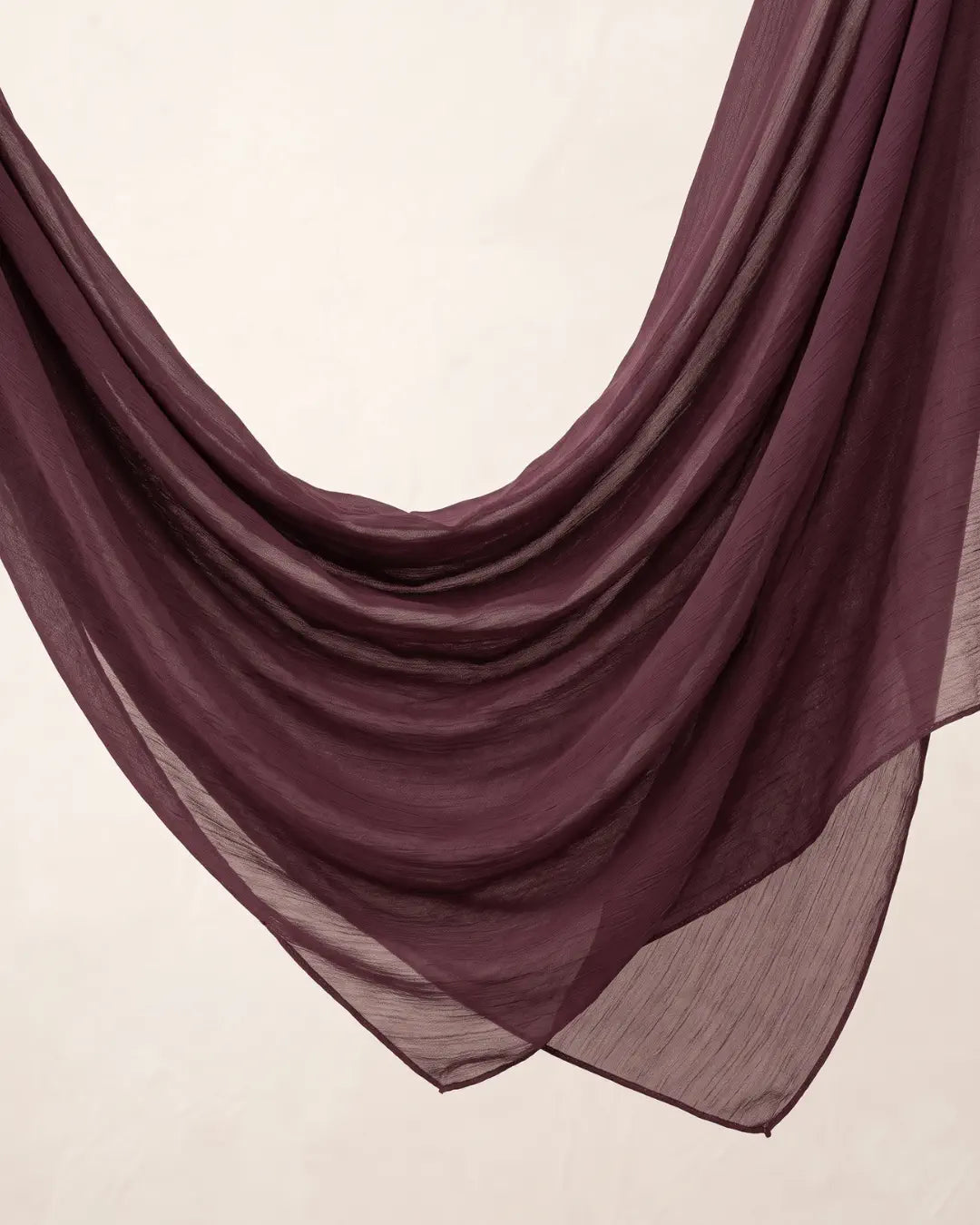 Maroon - Chiffon