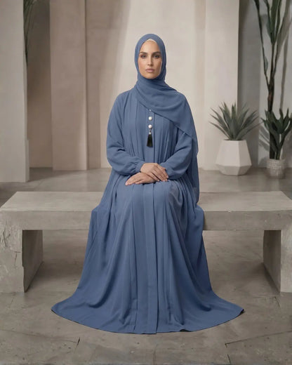 WARDA - Double Layer Zoom Abaya