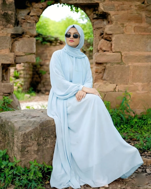Amna - Double Layer Zoom Abaya