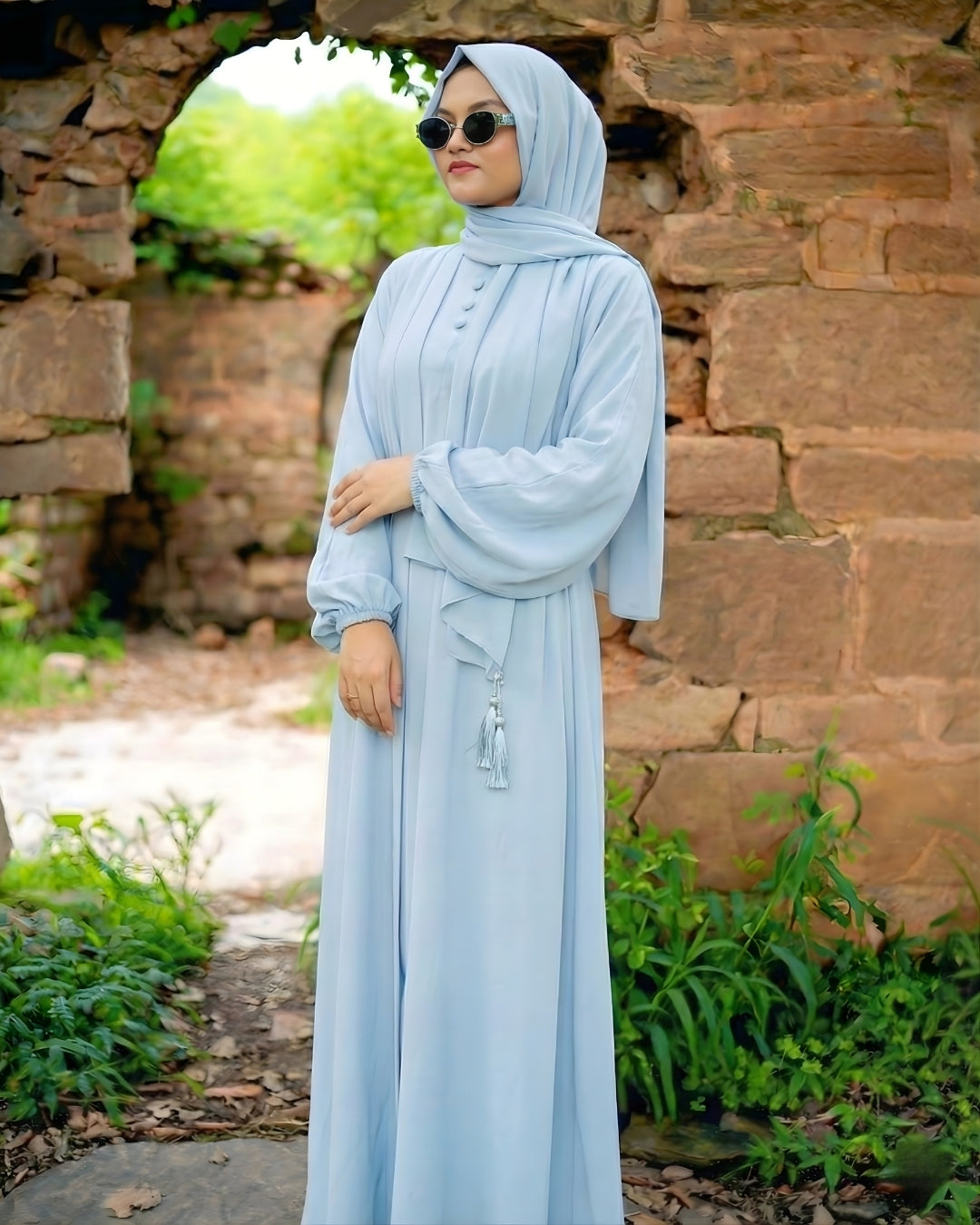 Amna - Double Layer Zoom Abaya