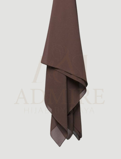 Georgette Chiffon Hijab – lightweight chiffon scarf for daily and formal wear