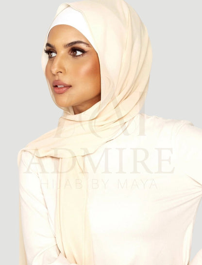 Designer chiffon hijab Pakistan – elegant georgette hijab for women