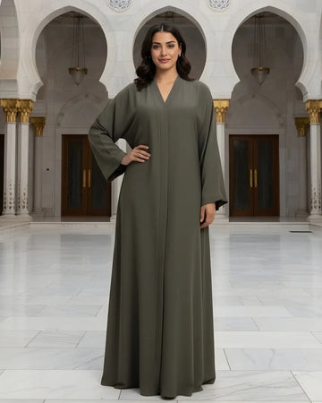MADIHA Abaya – Premium Nida Fabric