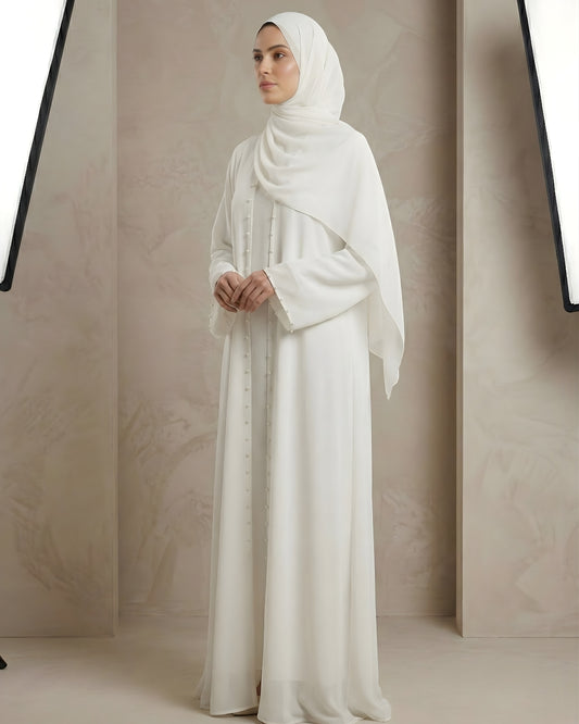 SADAF - Double Layer Abaya