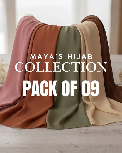 Hijab Bundle – Pack of 09 Hijab