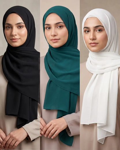 Hijab Bundle – Pack of 09 Hijab