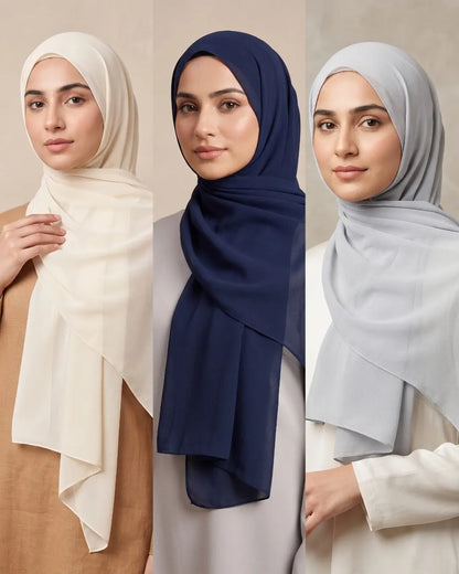 Hijab Bundle – Pack of 09 Hijab