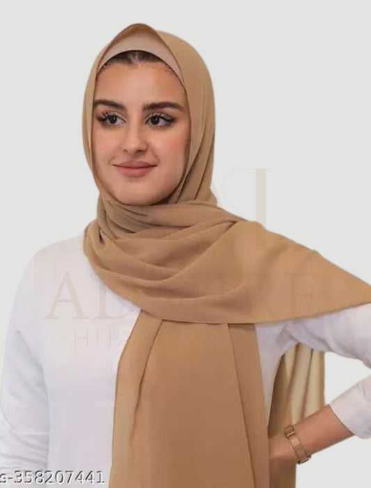 Tan - Georgette