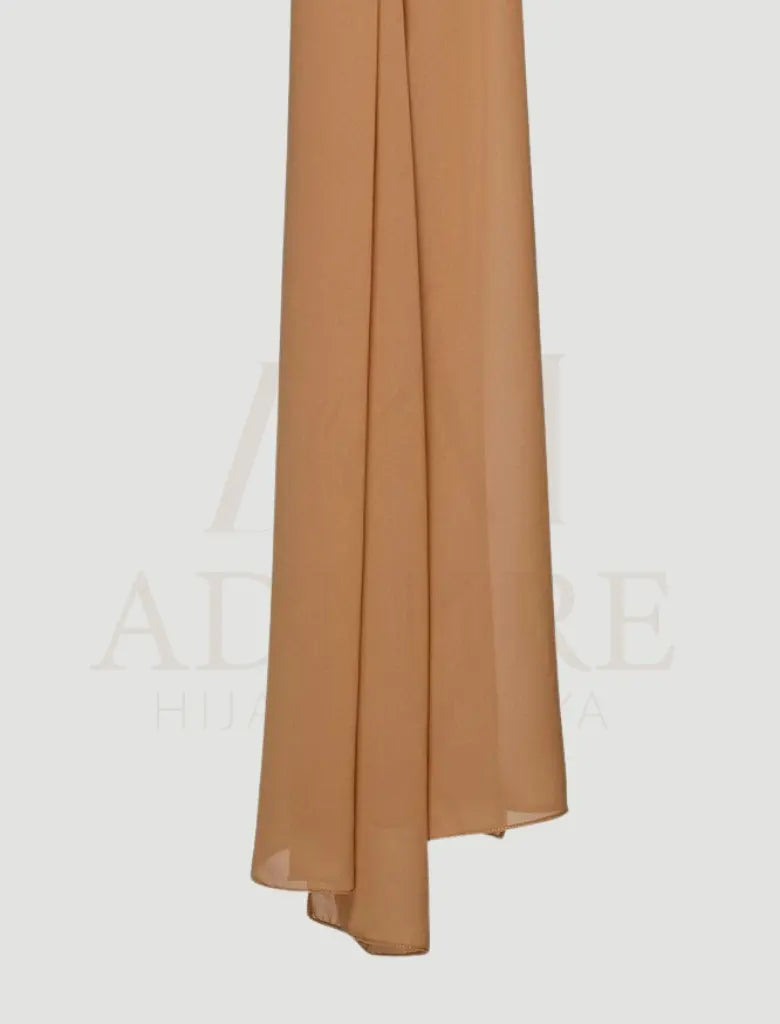  the Chiffon Georgette scarf, expertly crafted to blend versatility with refined elegance. 