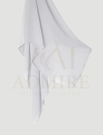  the Zinc Green Chiffon Georgette scarf, expertly crafted to blend versatility with refined elegance. 