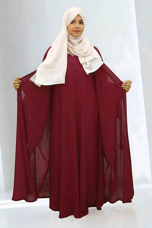 DAREEN Abaya – Zoom Fabric