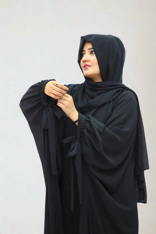 ELVAN Abaya – Luxury Zoom Fabric