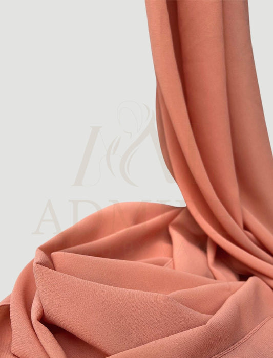 Georgette Chiffon Hijab – lightweight chiffon scarf for daily and formal wear